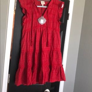 knox rose red dress